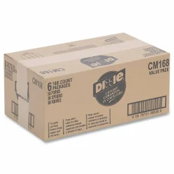 Dixie Heavyweight Disposable Forks, Knives & Spoons Combo Boxes by GP Pro - Cutlery Set - 56x Spoon - CM168CT