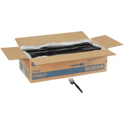 Dixie Medium-Weight Polystyrene Disposable Forks, 6.104