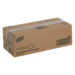 Dixie Medium-Weight Polystyrene Disposable Spoons, 5.613