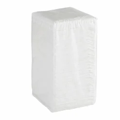 Dixie 1-Ply 1/4-Fold Luncheon Napkins, White, 500 Per Pack, Case Of 12