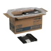 Dixie SmartStock Plastic Cutlery Refill, Series-O, Mediumweight Fork, Black, 40/Pack, 24 Packs/Carton
