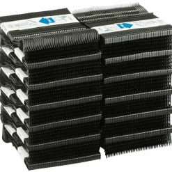 Dixie SmartStock Tri-Tower Dispensing System Polypropylene Cutlery, Mediumweight Fork, Plastic, Black, 40/Pack, 24 Packs/Carton