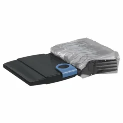 Dixie SmartStock Wrapped Heavyweight Cutlery Refill, Fork, Plastic, Black, 960/Carton