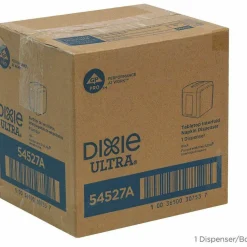 Dixie Ultra Interfolded Tabletop Napkin Dispenser, Black