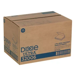 Dixie Ultra 2-Ply Interfold Napkin Dispenser Refills, 6-1/2