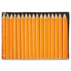 Dixon Presharpened Golf Pencils, Presharpened, #2 Lead, Soft, Pack of 144
