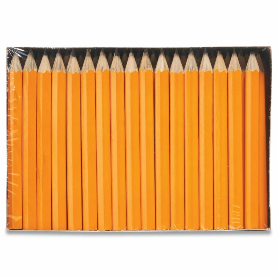 Dixon Presharpened Golf Pencils, Presharpened, #2 Lead, Soft, Pack of 144