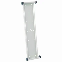 djois by Tarifold Wall Unit Reference Starter Set with Antimicrobial Display Pockets, 10 Panels with Black Borders, White Base