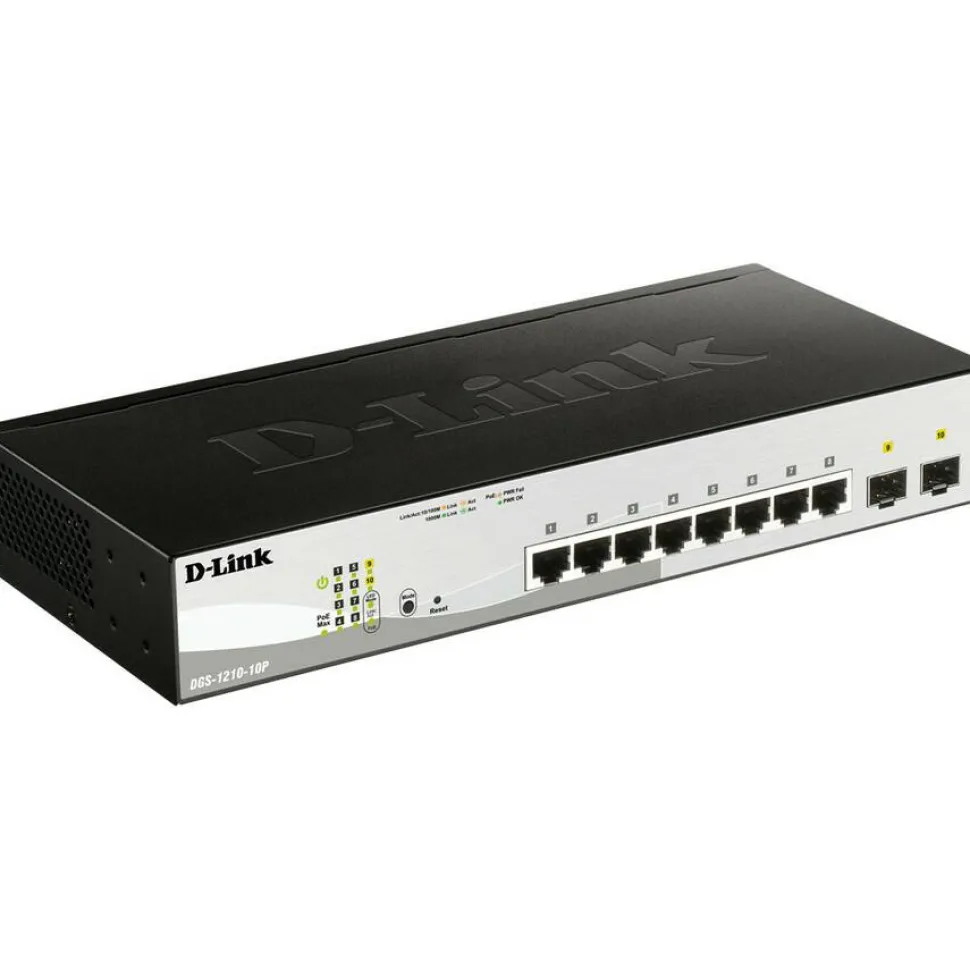 D-Link DGS-1210-10MP Ethernet Switch