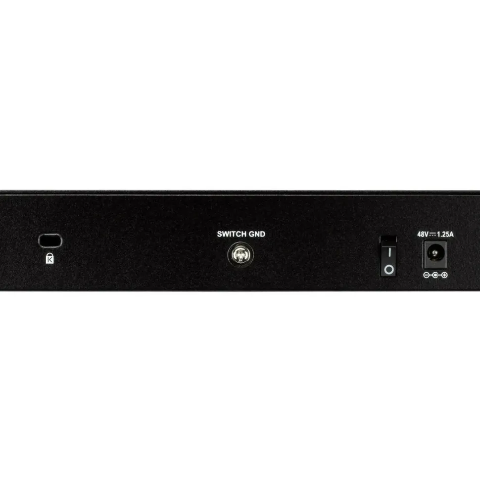 D-Link DGS-1008P 8-Port Gigabit Metal Desktop Switch with 4 PoE Ports