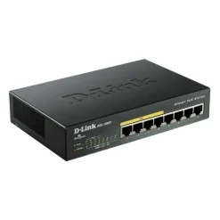 D-Link DGS-1008P 8-Port Gigabit Metal Desktop Switch with 4 PoE Ports