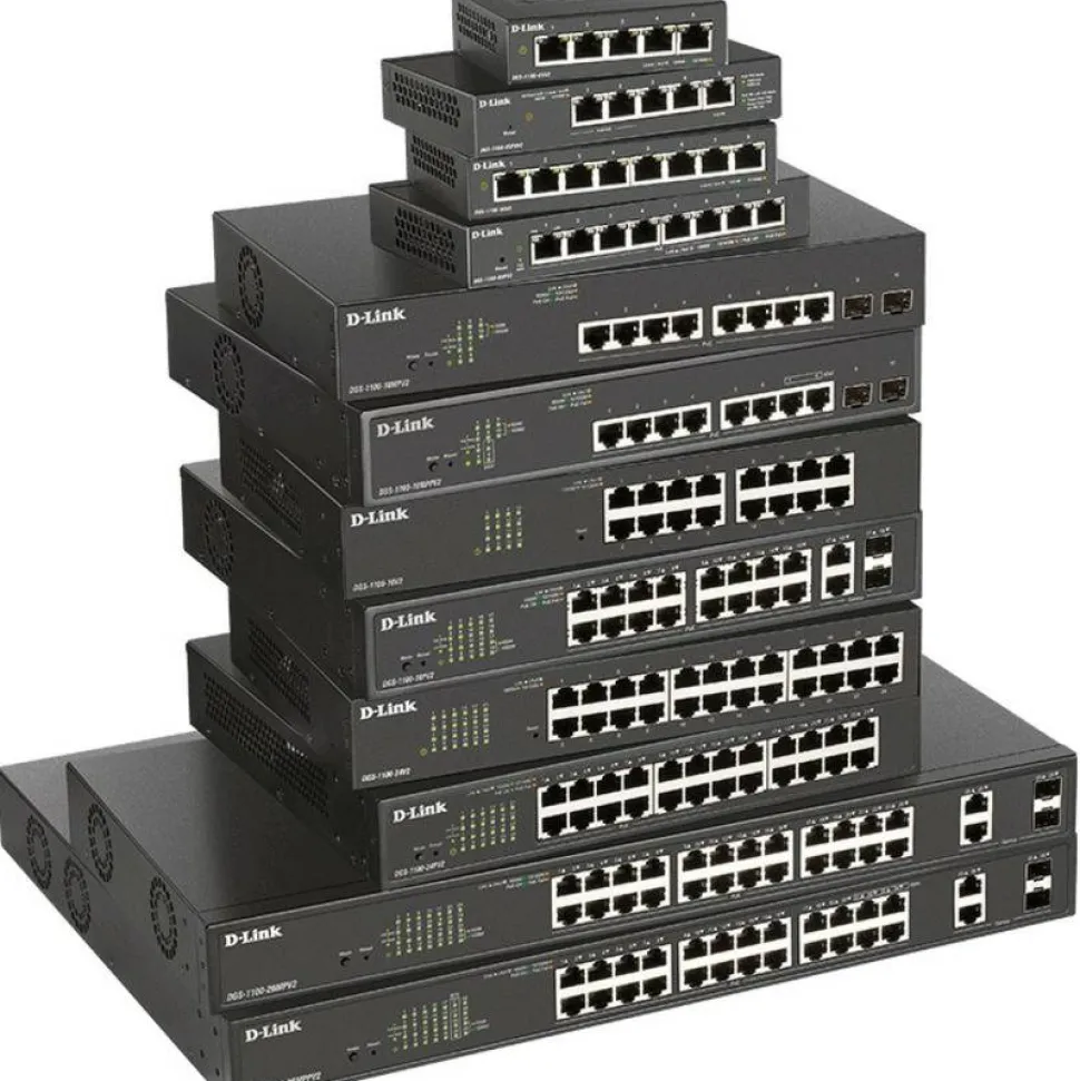 D-Link DGS-1100-08PV2 Ethernet Switch