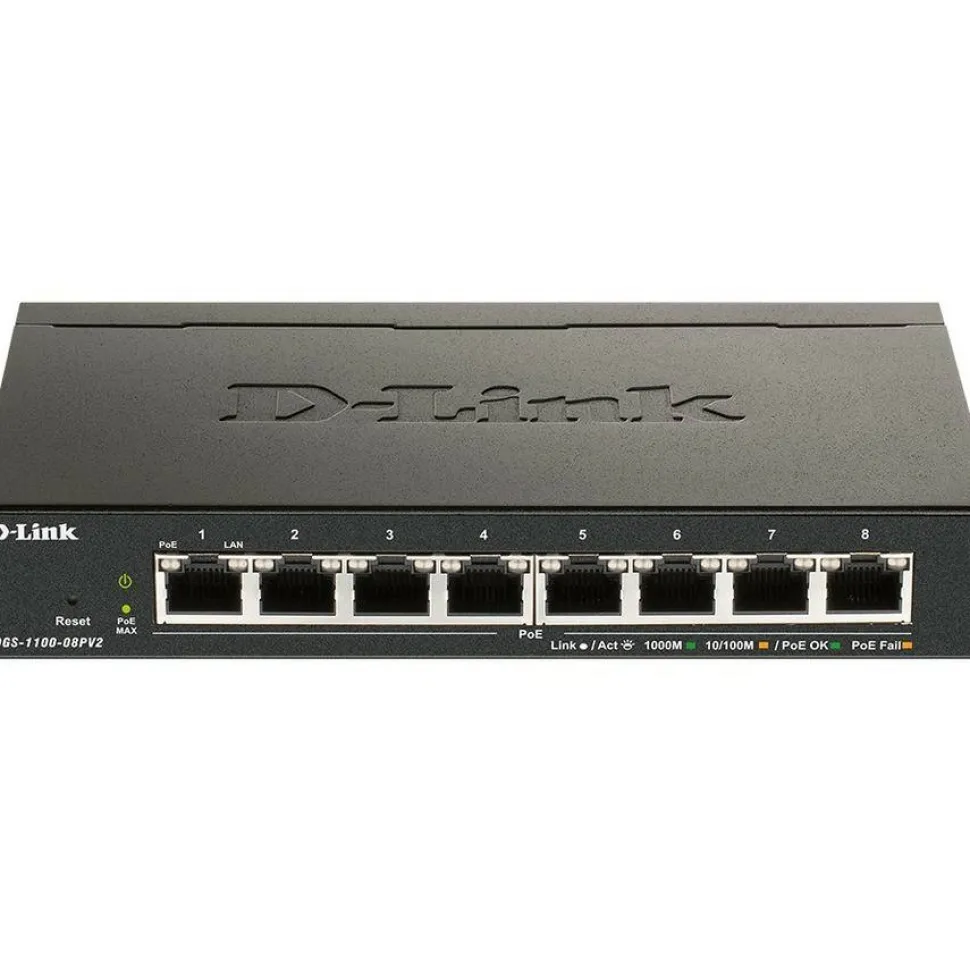 D-Link DGS-1100-08PV2 Ethernet Switch