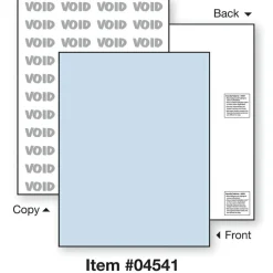 DocuGard Medical Prescription Papers, Standard Medical 6, 1-Part, 8 1/2" x 11, 500 Sheets, Blue
