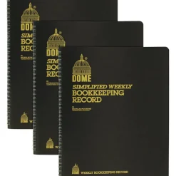 Dome Bookkeeping Record Book