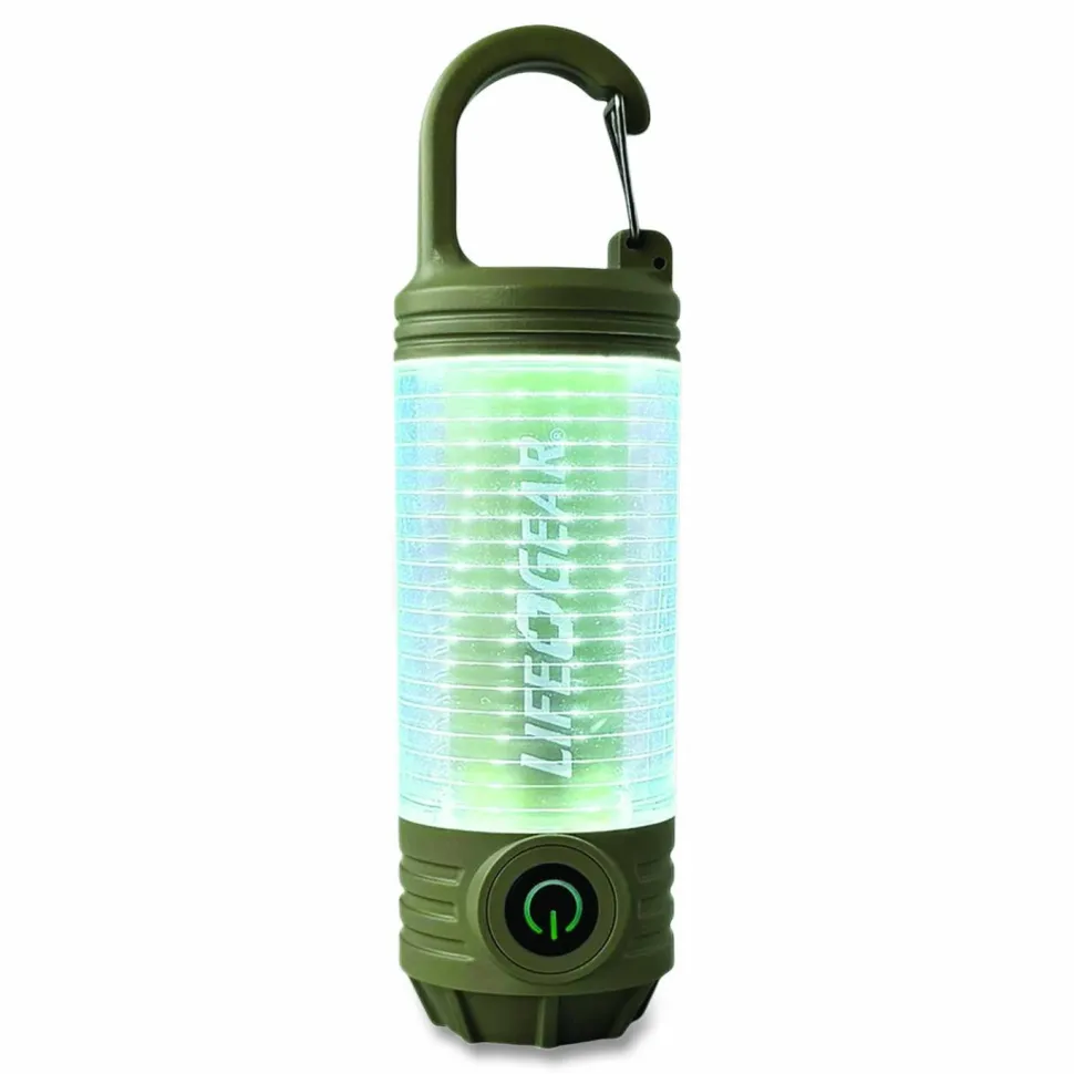 DORCY Adventure Multi Mode Rechargeable Light, Lithium Ion Rechargeable Battery (Included), Green