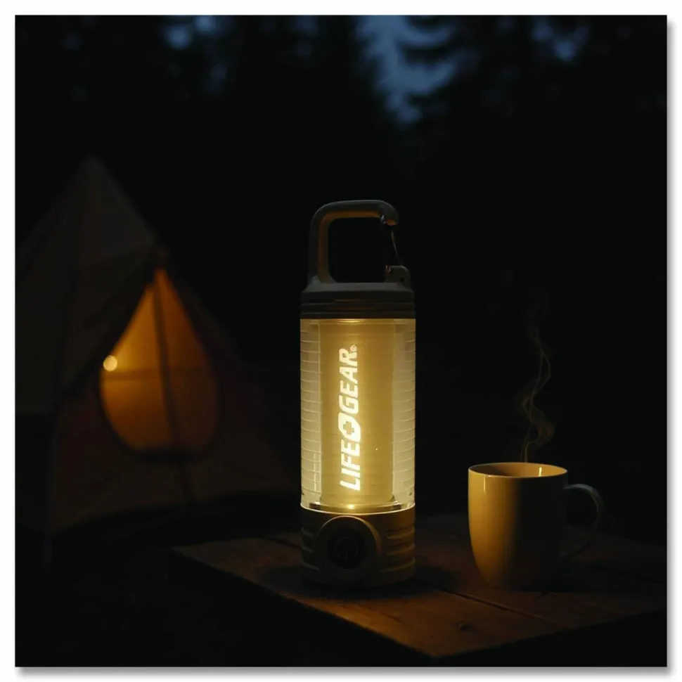 DORCY Adventure Multi Mode Rechargeable Light, Lithium Ion Rechargeable Battery (Included), Green