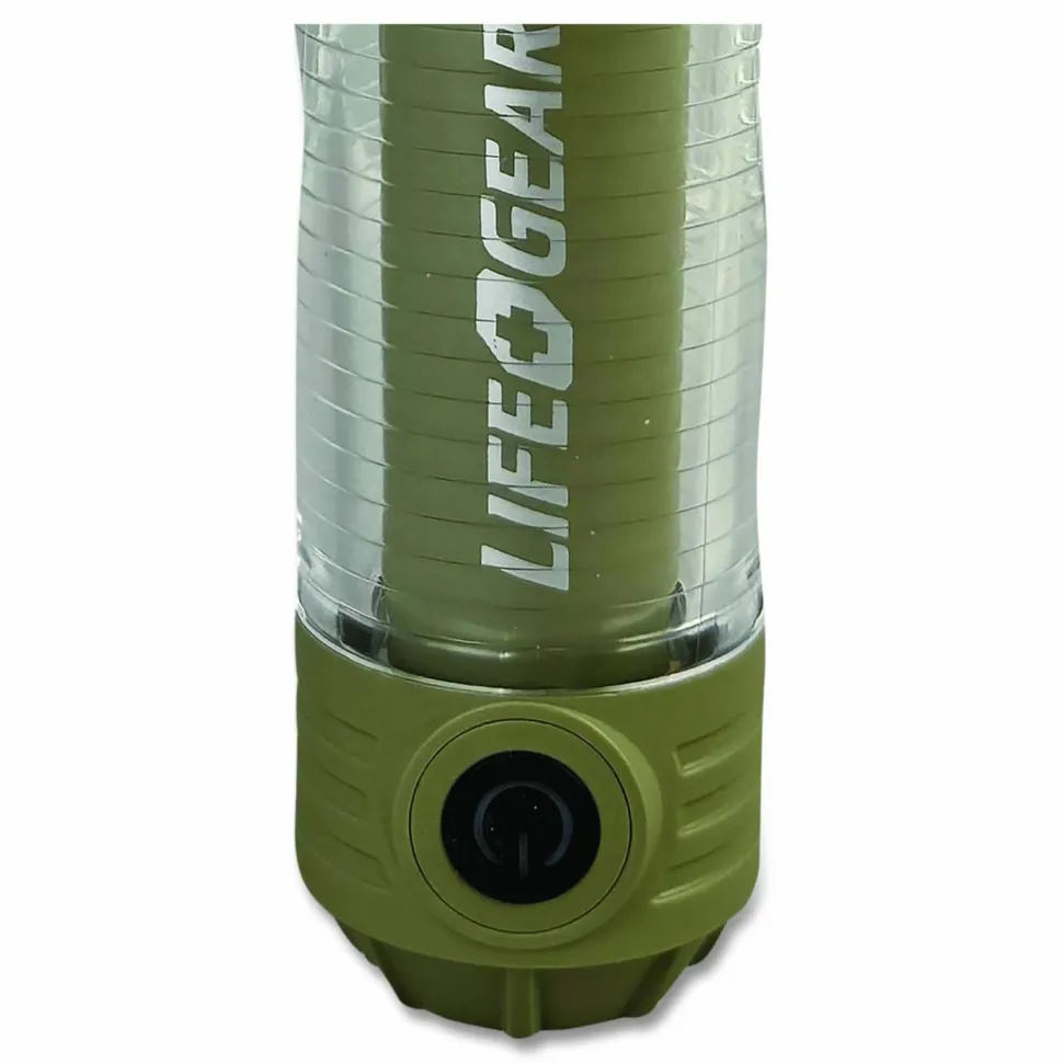 DORCY Adventure Multi Mode Rechargeable Light, Lithium Ion Rechargeable Battery (Included), Green