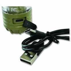 DORCY Adventure Multi Mode Rechargeable Light, Lithium Ion Rechargeable Battery (Included), Green