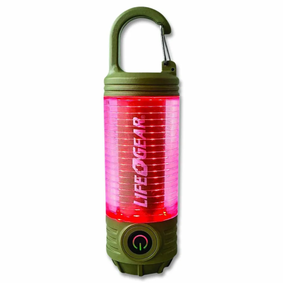 DORCY Adventure Multi Mode Rechargeable Light, Lithium Ion Rechargeable Battery (Included), Green
