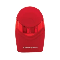 Double-Hole Manual Pencil Sharpener, Assorted Colors