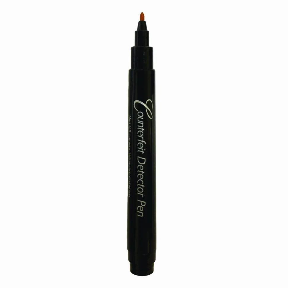 Dri-Mark Counterfeit Bill Detector Marker Pen for USD, Black, 50/Pack