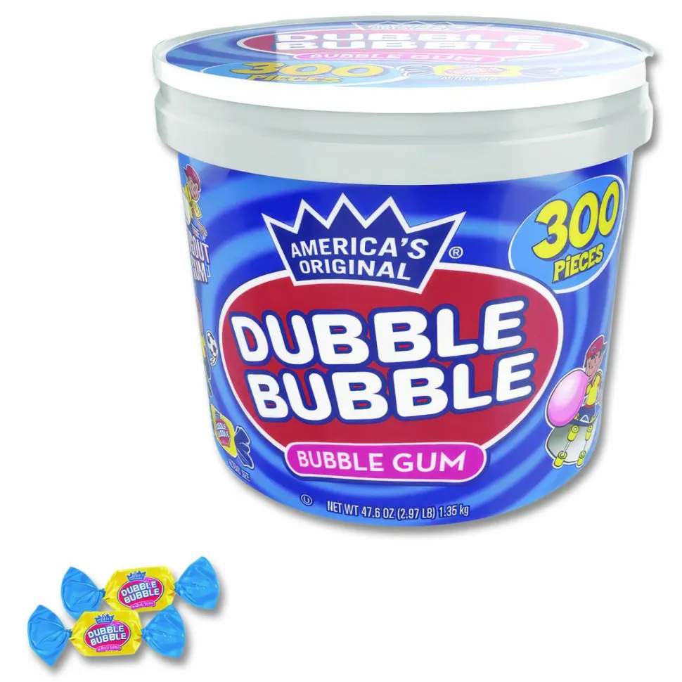 Dubble Bubble Gum, 3.93-Lb Tub