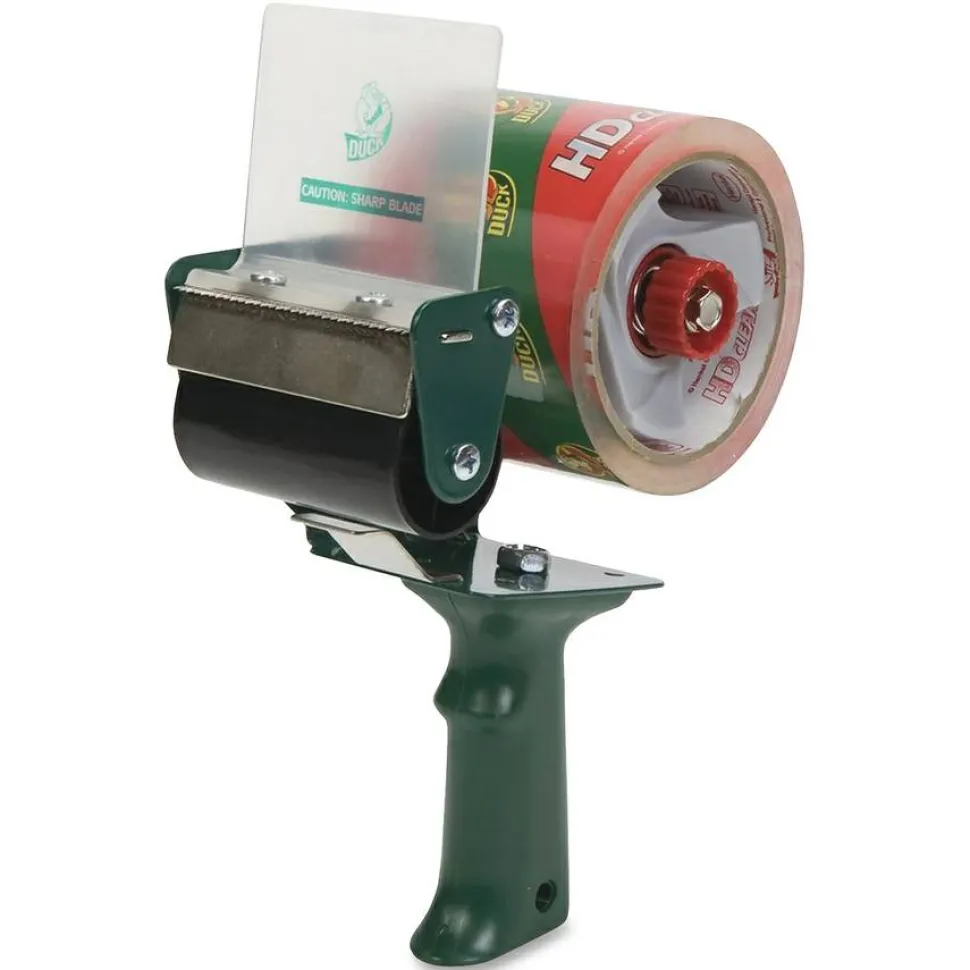 Duck Extra-Wide Packaging Tape Dispenser, 3" Wide
