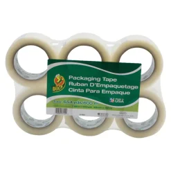 Duck Hot Melt Packing Tape, 100 Yd., Pack Of 6