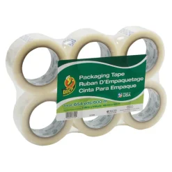 Duck Hot Melt Packing Tape, 100 Yd., Pack Of 6
