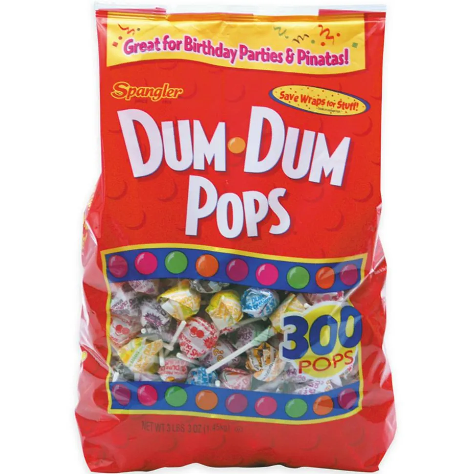 Dum Dums, Bag Of 300 Lollipops