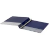Durable View 3-Ring Binder, 1" Round Rings, Blue