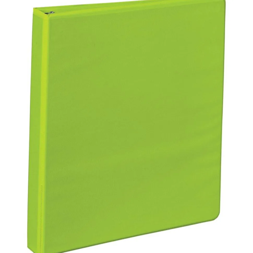 Durable View 3-Ring Binder, 1" D-Rings, Green