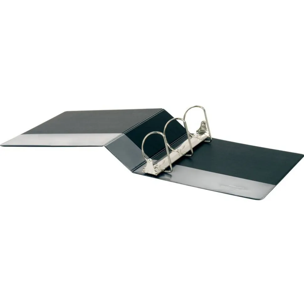 Durable View 3-Ring Binder, 3" Slant Rings, Black