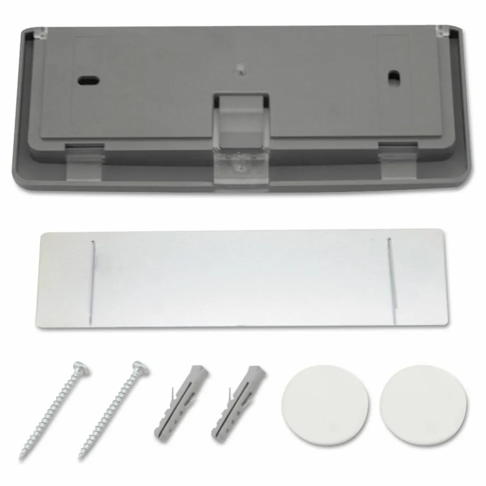 Durable Click Sign, 5 1/8"H x 6 3/4"W x 5/8"D
