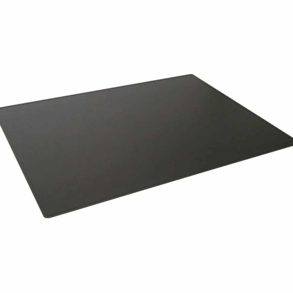 Durable Desk Mat, 26" x 20", Black