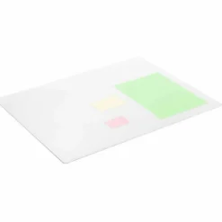 DURABLE Desk Mat 650x500mm Contoured Edges PP