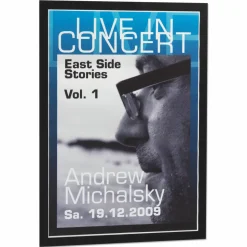 DURABLE DURAFRAME Self-Adhesive Magnetic Tabloid Sign Holder - Horizontal or Vertical, 12.25