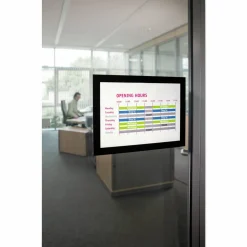 DURABLE DURAFRAME Self-Adhesive Magnetic Half-Letter Sign Holder - 6.5