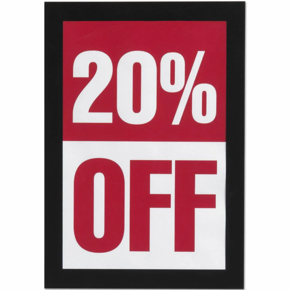 DURABLE DURAFRAME Self-Adhesive Magnetic Half-Letter Sign Holder - 6.5"x9.5" Frame Size - Rectangle - 491301