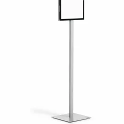 DURABLE Info Basic Floor Stand, Letter Size, Charcoal Gray