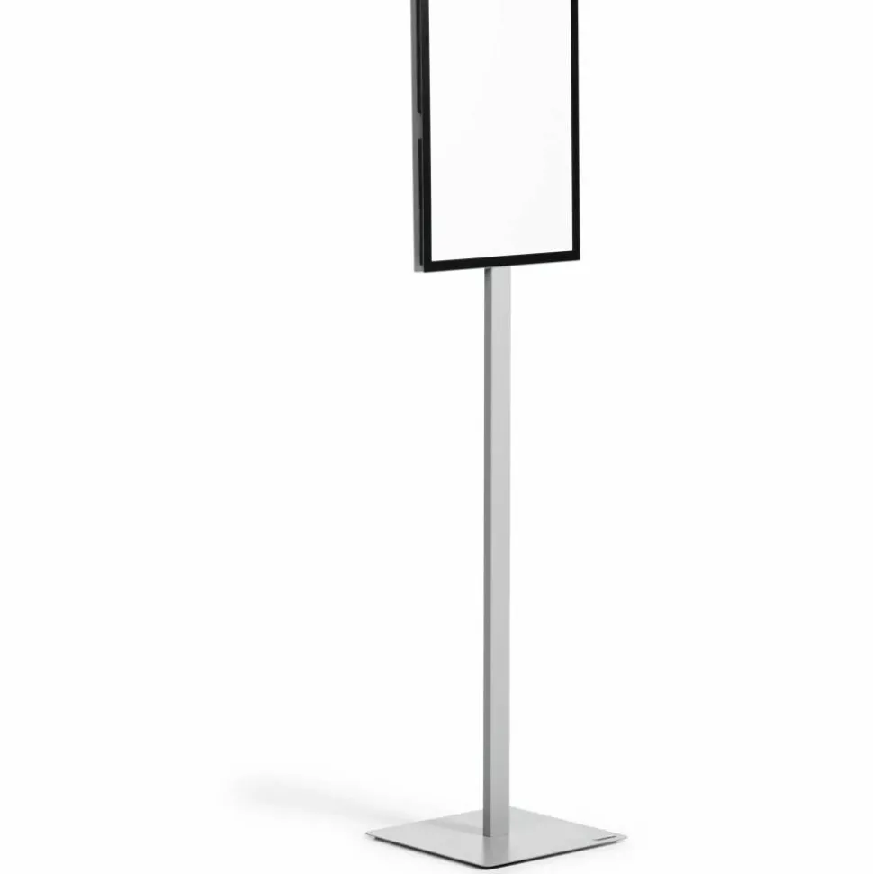 DURABLE Info Basic Floor Stand, Tabloid Size, Charcoal Gray
