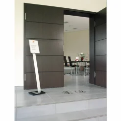 Durable Info Sign Duo Floor Sign Stand, 46 1/2