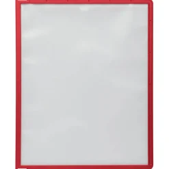 Durable InstaView Desktop Reference Replacement Sleeves, Assorted Colors, Pack Of 5