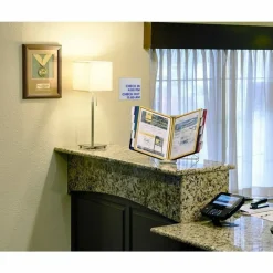 Durable InstaView 10-Section Desktop Reference System, Assorted Colors
