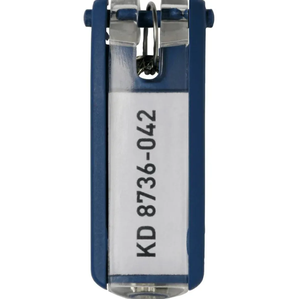 Durable 36-Key Locking Tag-Style Aluminum Key Cabinet, 11" x 11 3/4" x 4 5/8", Silver