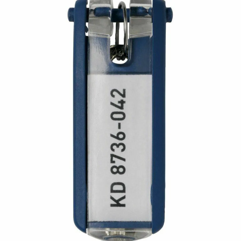 Durable 36-Key Locking Tag-Style Aluminum Key Tag Cabinet, 11" x 11 3/4" x 4 5/8", Silver