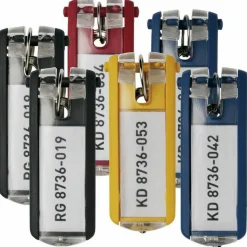 Durable 72-Key Locking Tag-Style Aluminum Key Box, 15 3/4