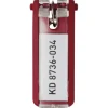 DURABLE Open 24-Key Rack - 8-2/5" W x 14-3/10" H x 1-3/10" D - Gray - Plastic