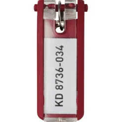 DURABLE Open 24-Key Rack - 8-2/5" W x 14-3/10" H x 1-3/10" D - Gray - Plastic